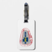 Maple Canyon-klimmer Carabiner Bagagelabel (Achterkant verticaal)