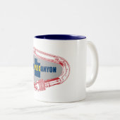 Maple Canyon-klimmer Carabiner Tweekleurige Koffiemok (Voorkant rechts)