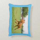 Maple cartoon en real life kussen (Achterkant (Verticaal))