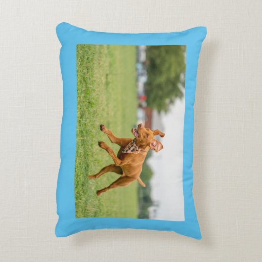 Maple cartoon en real life kussen (Achterkant (Verticaal))