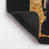 Maple Cat Leaf Herfst Hallo Kat Muismat (Hoek)