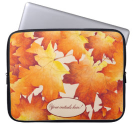 Maple Couple op een Laptop Sleeve
