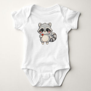 Maple de Wasbeer Baby Body — Cute Woodland An Romper