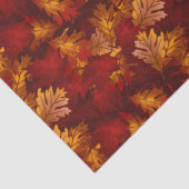 Maple- en eikenolieresturumkleuren tissuepapier (Detail)