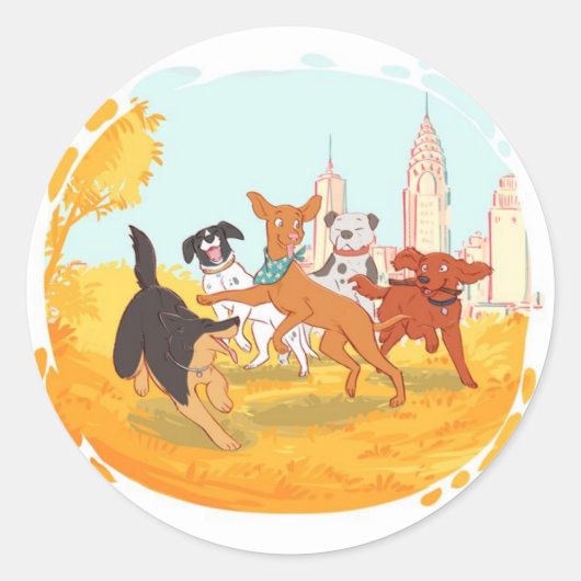 Maple en vrienden stickers (Voorkant)