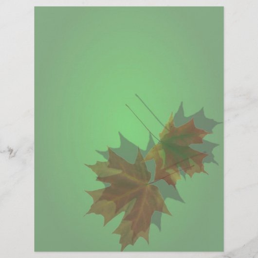 Maple-gelaatspamer Flyer (Achterkant)