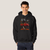 Maple German Shepherd Dog Leaf Herfst Autumn Red T Hoodie (Voorkant volledig)