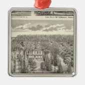 Maple Grove Metalen Ornament (Voorkant)