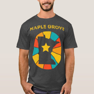 Maple Grove Minnesota  Verdrietig Souvenir T-shirt