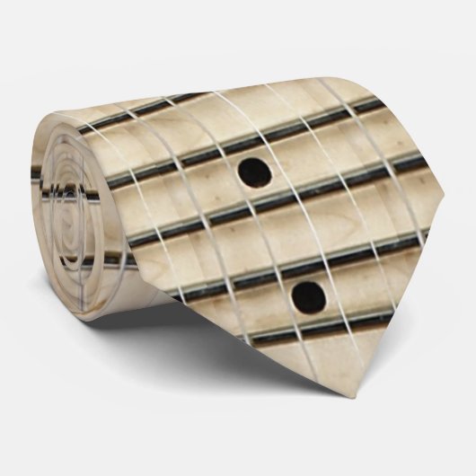 Maple Guitar Stropdas (Opgerold)