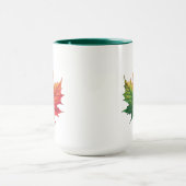 Maple Herfst Leaf Large Combo Mok (Midden)