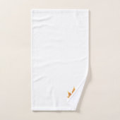 Maple herfstblad bad handdoek (Handdoek)