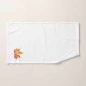 Maple herfstblad bad handdoek (Handdoek)