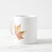 Maple herfstblad koffiemok (Voorkant links)