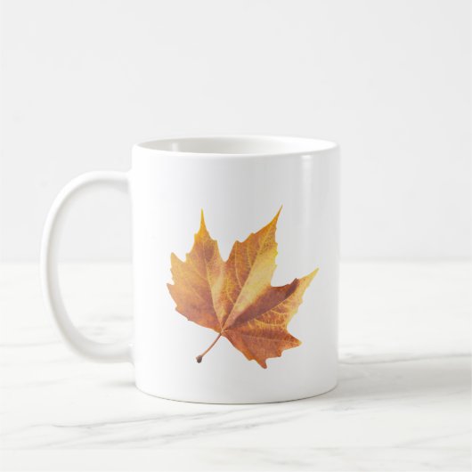 Maple herfstblad koffiemok (Links)