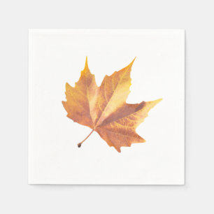 Maple herfstblad servet