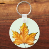 Maple herfstblad sleutelhanger (Voorkant)