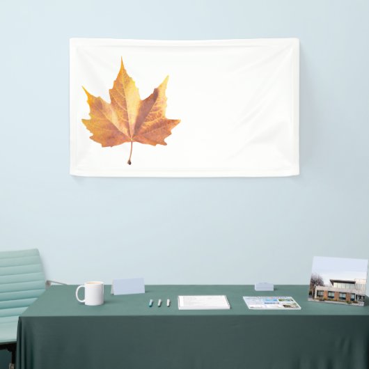 Maple herfstblad spandoek (Beurs)