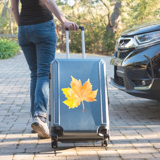 Maple herfstblad sticker (Koffer Insitu)