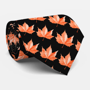 Maple herfstblad stropdas