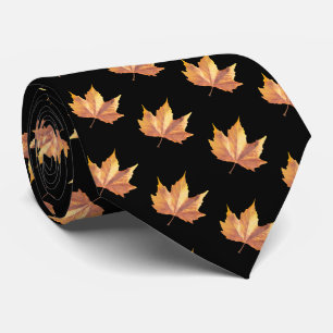 Maple herfstblad stropdas