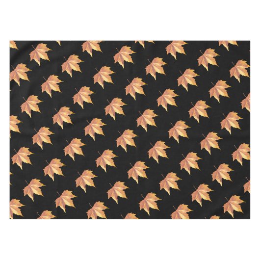 Maple herfstblad tafelkleed (Voorkant (Horizontaal))