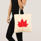 Maple herfstblad tote bag (Voorkant (product))
