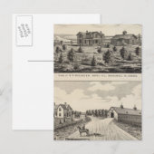 Maple Hilland Silver Spring Ranch, Kansas Briefkaart (Voorkant / Achterkant)