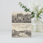 Maple Hilland Silver Spring Ranch, Kansas Briefkaart (Staand voorkant)