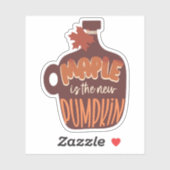 Maple is de nieuwe pompografische Sticker (Vel)