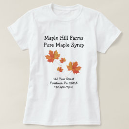 Maple laat aangepast zakelijk Shirt over