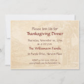 Maple Leaf and Old Harvest Engraving Kaart (Achterkant)