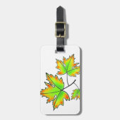 Maple Leaf Bagagelabel (Voorkant verticaal)