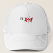 Maple Leaf Beaver Canadians Canada Day Canada Trucker Pet (Voorkant)