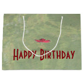 Maple Leaf Birthday Bag Groot Cadeauzakje (Voorkant)