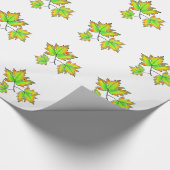 Maple Leaf Cadeaupapier (Hoek)