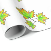 Maple Leaf Cadeaupapier (Rol Hoek)