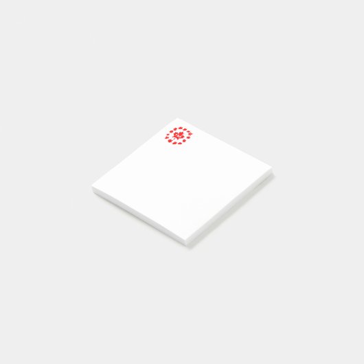 Maple Leaf Canada 150 aanpasbaar Post-it® Notes (Schuin)
