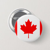 Maple Leaf Canada Dag 1 juli Viering Gift Ronde Button 5,7 Cm (Voorkant /achterkant)