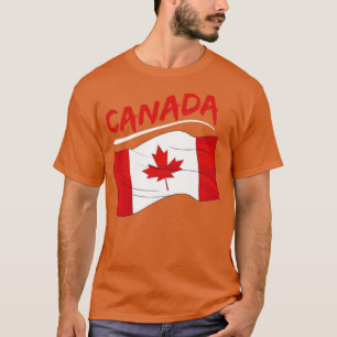 Maple Leaf Canada Day Canadese vlag Canada T-shirt