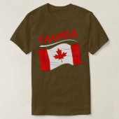 Maple Leaf Canada Day Canadese vlag Canada T-shirt (Design voorkant)