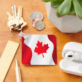 Maple Leaf Canada Flag Sleutelhanger