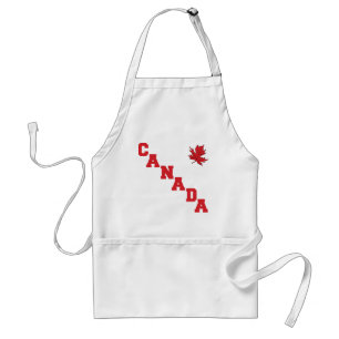 Maple Leaf Canada Standaard Schort
