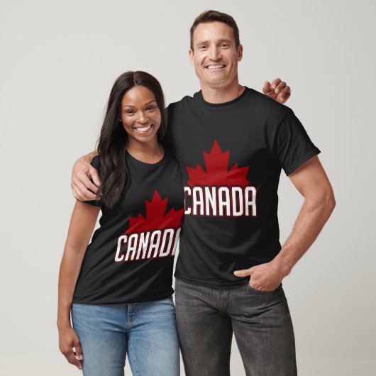 Maple Leaf & Canada T-shirt (Unisex)