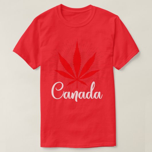 Maple Leaf Canada T-shirt (Design voorkant)