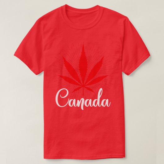Maple Leaf Canada T-shirt (Design voorkant)