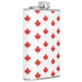 Maple Leaf Canada Vlag Embleem Patroon-24105 Heupfles (Rechts)