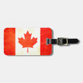 Maple Leaf Canadese vlag bagagelabel (Voorkant horizontaal)