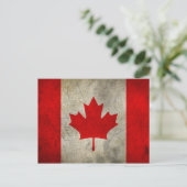 Maple Leaf Canadese vlag Briefkaart (Staand voorkant)