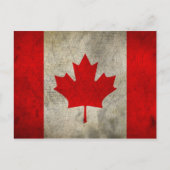 Maple Leaf Canadese vlag Briefkaart (Voorkant)